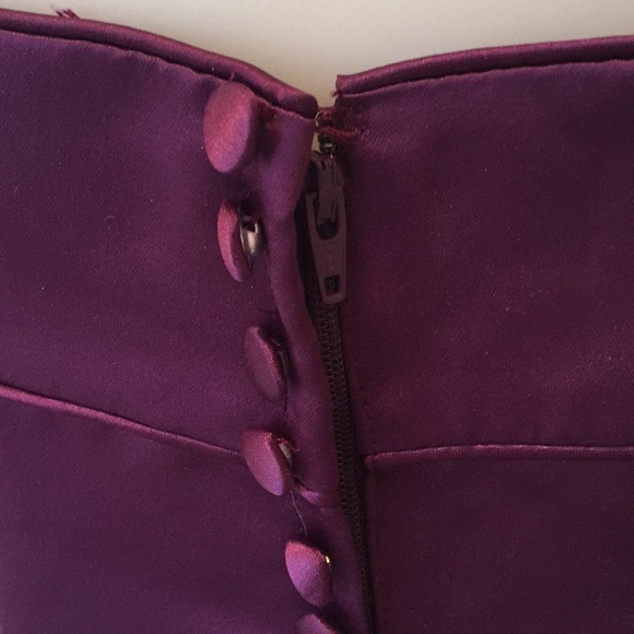 Prom! Purple strapless or spaghetti strap! - Picture 4 of 8